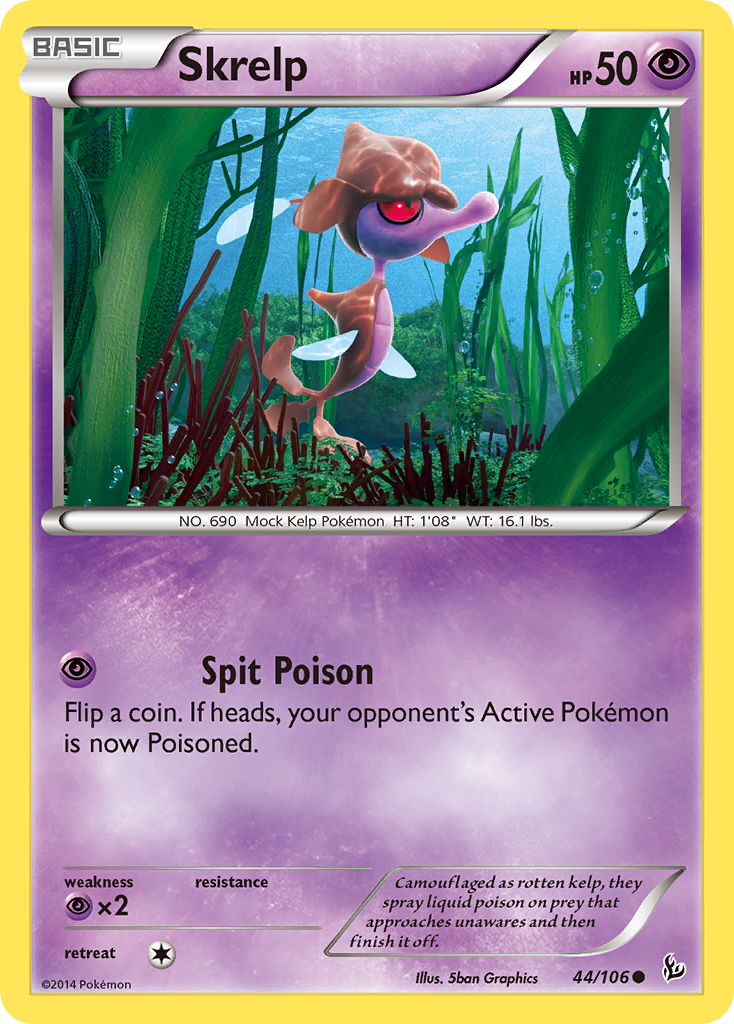 Skrelp (44/106) [XY: Flashfire] | Exor Games Bridgewater