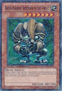 Green Baboon, Defender of the Forest [DT03-EN057] Common | Exor Games Bridgewater