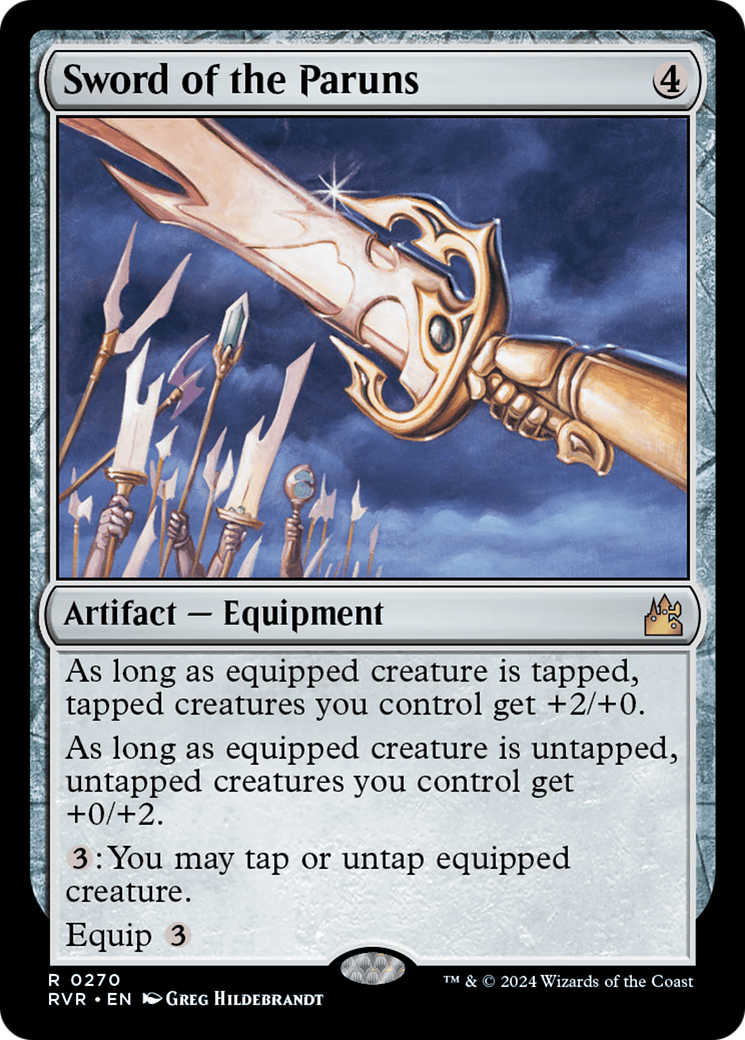 Sword of the Paruns [Ravnica Remastered] | Exor Games Bridgewater