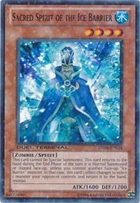 Sacred Spirit of the Ice Barrier [DT04-EN034] Common | Exor Games Bridgewater