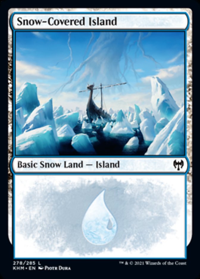 Snow-Covered Island (278) [Kaldheim] | Exor Games Bridgewater