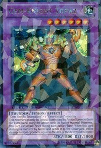 Gem-Knight Topaz [DT05-EN036] Ultra Rare | Exor Games Bridgewater