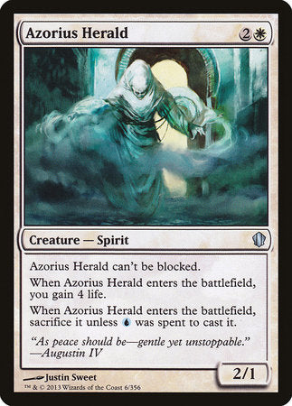 Azorius Herald [Commander 2013] | Exor Games Bridgewater