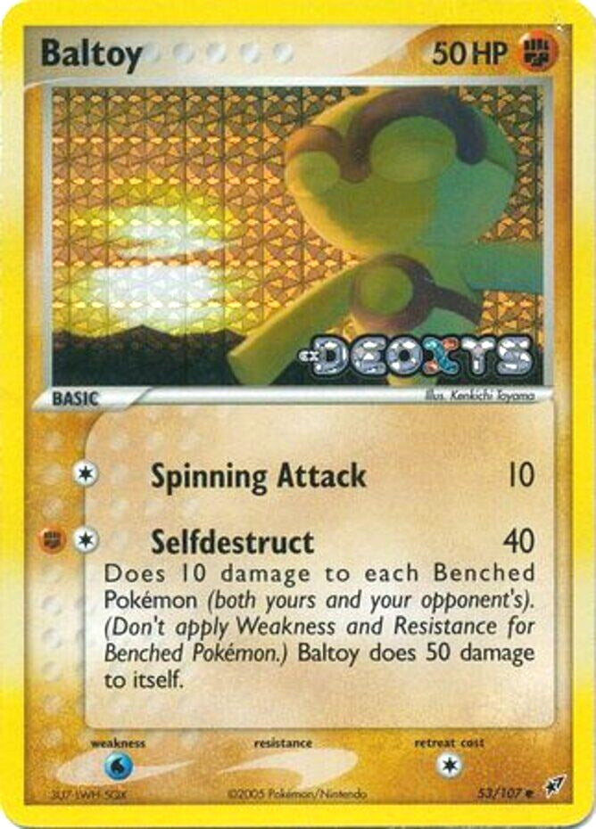 Baltoy (53/107) (Stamped) [EX: Deoxys] | Exor Games Bridgewater