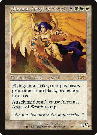 Akroma, Angel of Wrath [Legions] | Exor Games Bridgewater