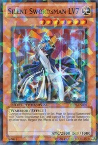 Silent Swordsman LV7 [DT06-EN001] Super Rare | Exor Games Bridgewater