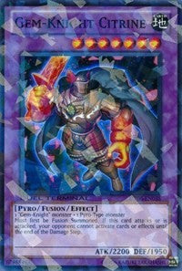 Gem-Knight Citrine [DT06-EN035] Super Rare | Exor Games Bridgewater