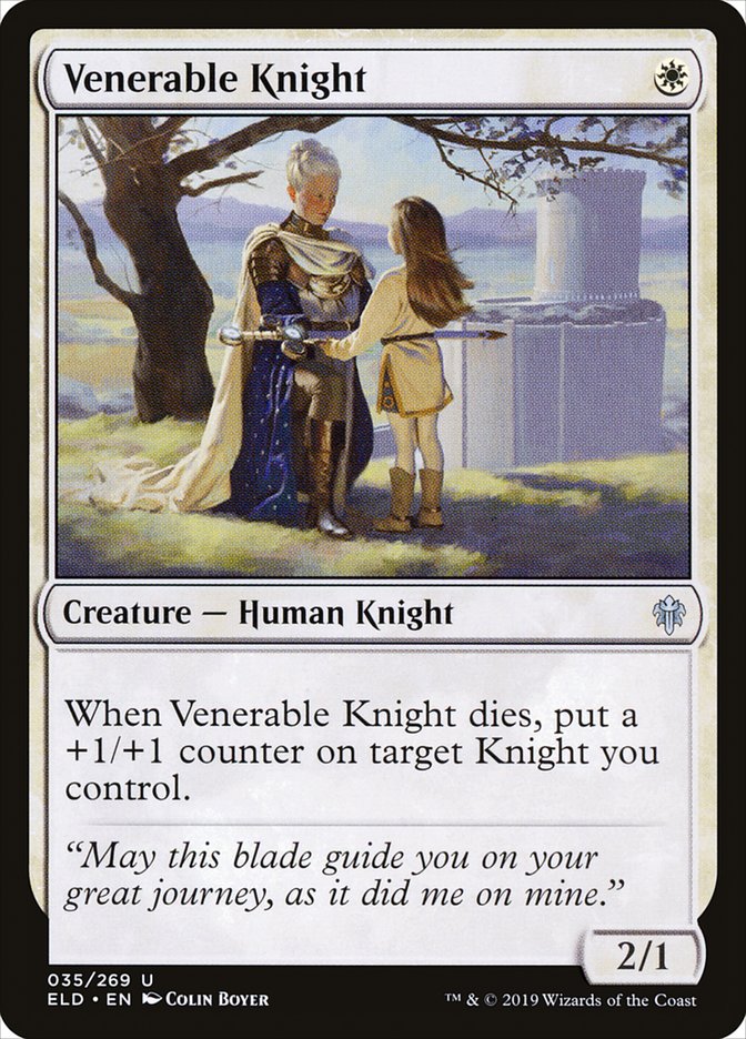 Venerable Knight [Throne of Eldraine] | Exor Games Bridgewater