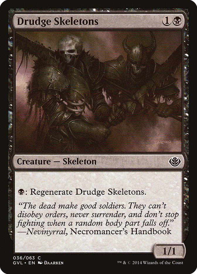 Drudge Skeletons (Garruk vs. Liliana) [Duel Decks Anthology] | Exor Games Bridgewater