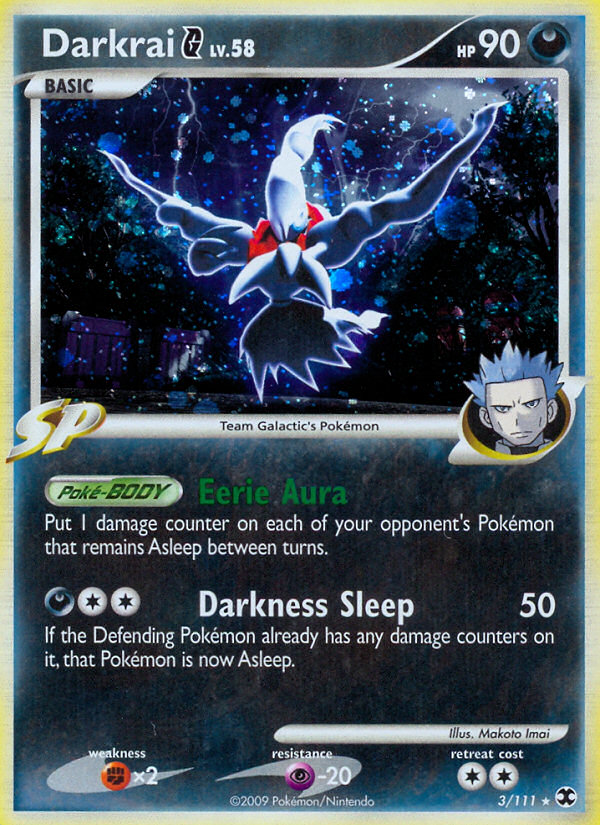 Darkrai G (3/111) [Platinum: Rising Rivals] | Exor Games Bridgewater