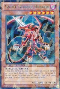 White-Horned Dragon [DT07-EN009] Rare | Exor Games Bridgewater