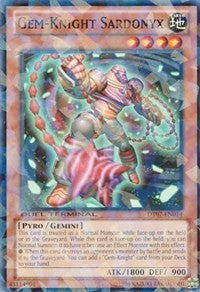 Gem-Knight Sardonyx [DT07-EN014] Common | Exor Games Bridgewater