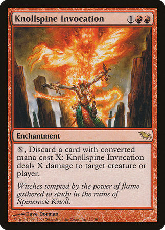 Knollspine Invocation [Shadowmoor] | Exor Games Bridgewater