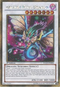 Ancient Pixie Dragon [PGLD-EN006] Gold Secret Rare | Exor Games Bridgewater