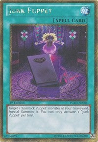 Junk Puppet [PGLD-EN007] Gold Secret Rare | Exor Games Bridgewater