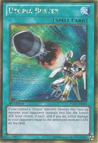 Utopia Buster [PGLD-EN009] Gold Secret Rare | Exor Games Bridgewater