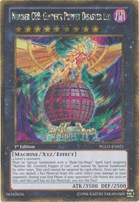 Number C88: Gimmick Puppet Disaster Leo [PGLD-EN021] Gold Secret Rare | Exor Games Bridgewater