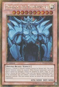 Obelisk the Tormentor [PGLD-EN030] Gold Secret Rare | Exor Games Bridgewater