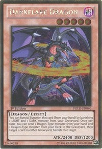 Darkflare Dragon [PGLD-EN040] Gold Rare | Exor Games Bridgewater