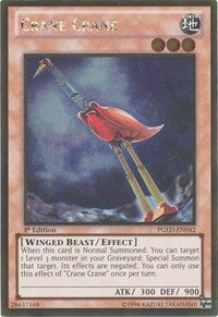 Crane Crane [PGLD-EN042] Gold Rare | Exor Games Bridgewater