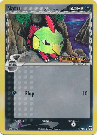 Natu (55/101) (Delta Species) (Stamped) [EX: Dragon Frontiers] | Exor Games Bridgewater