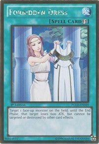 Forbidden Dress [PGLD-EN049] Gold Rare | Exor Games Bridgewater