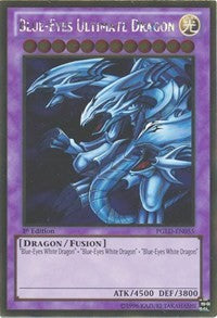 Blue-Eyes Ultimate Dragon [PGLD-EN055] Gold Rare | Exor Games Bridgewater