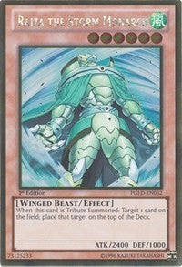 Raiza the Storm Monarch [PGLD-EN062] Gold Rare | Exor Games Bridgewater