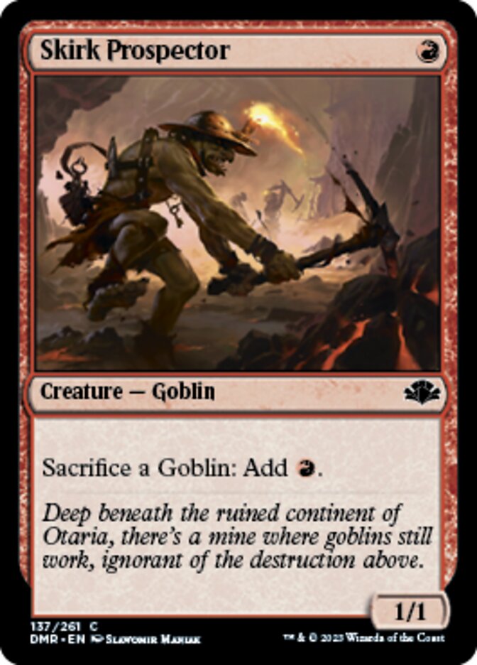 Skirk Prospector [Dominaria Remastered] | Exor Games Bridgewater