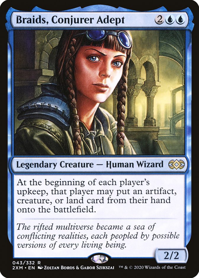 Braids, Conjurer Adept [Double Masters] | Exor Games Bridgewater