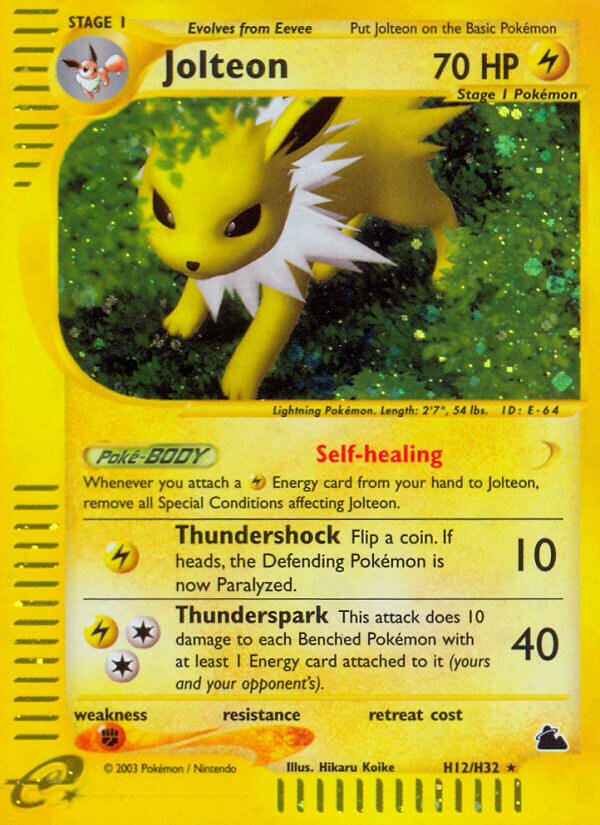 Jolteon (H12/H32) [Skyridge] | Exor Games Bridgewater