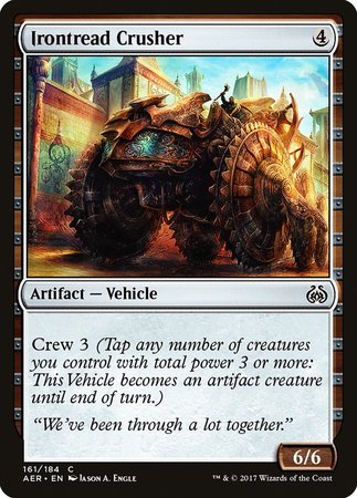 Irontread Crusher [Aether Revolt] | Exor Games Bridgewater