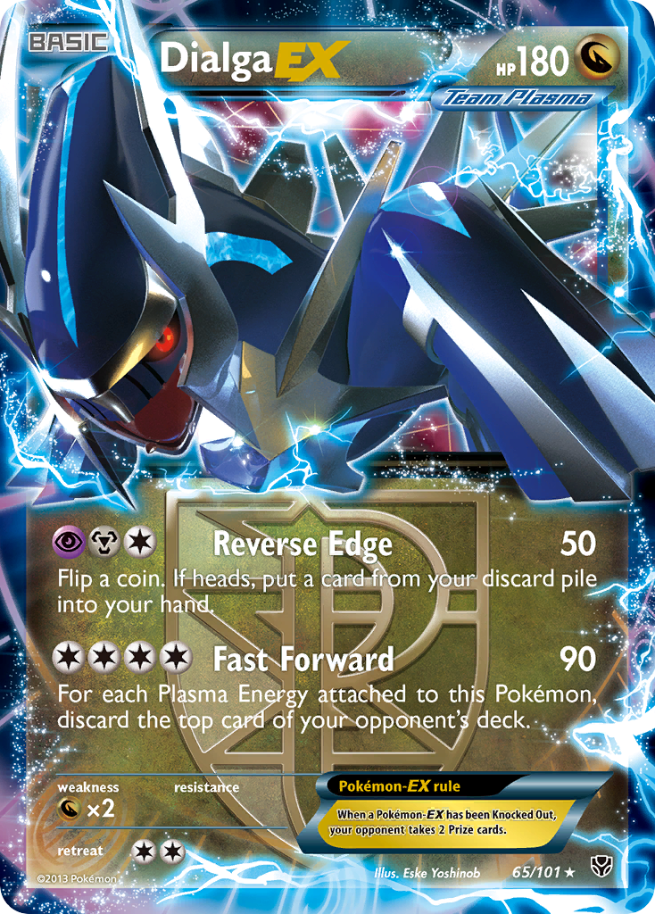 Dialga EX (65/101) [Black & White: Plasma Blast] | Exor Games Bridgewater