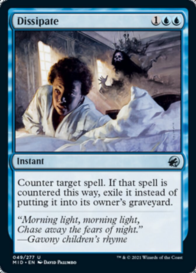 Dissipate [Innistrad: Midnight Hunt] | Exor Games Bridgewater