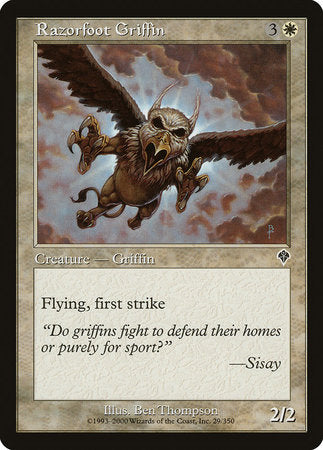 Razorfoot Griffin [Invasion] | Exor Games Bridgewater