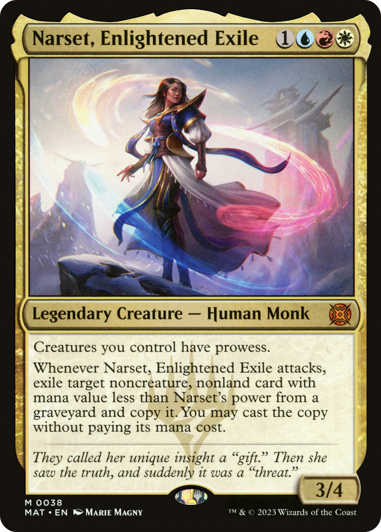 Narset, Enlightened Exile [March of the Machine: The Aftermath] | Exor Games Bridgewater