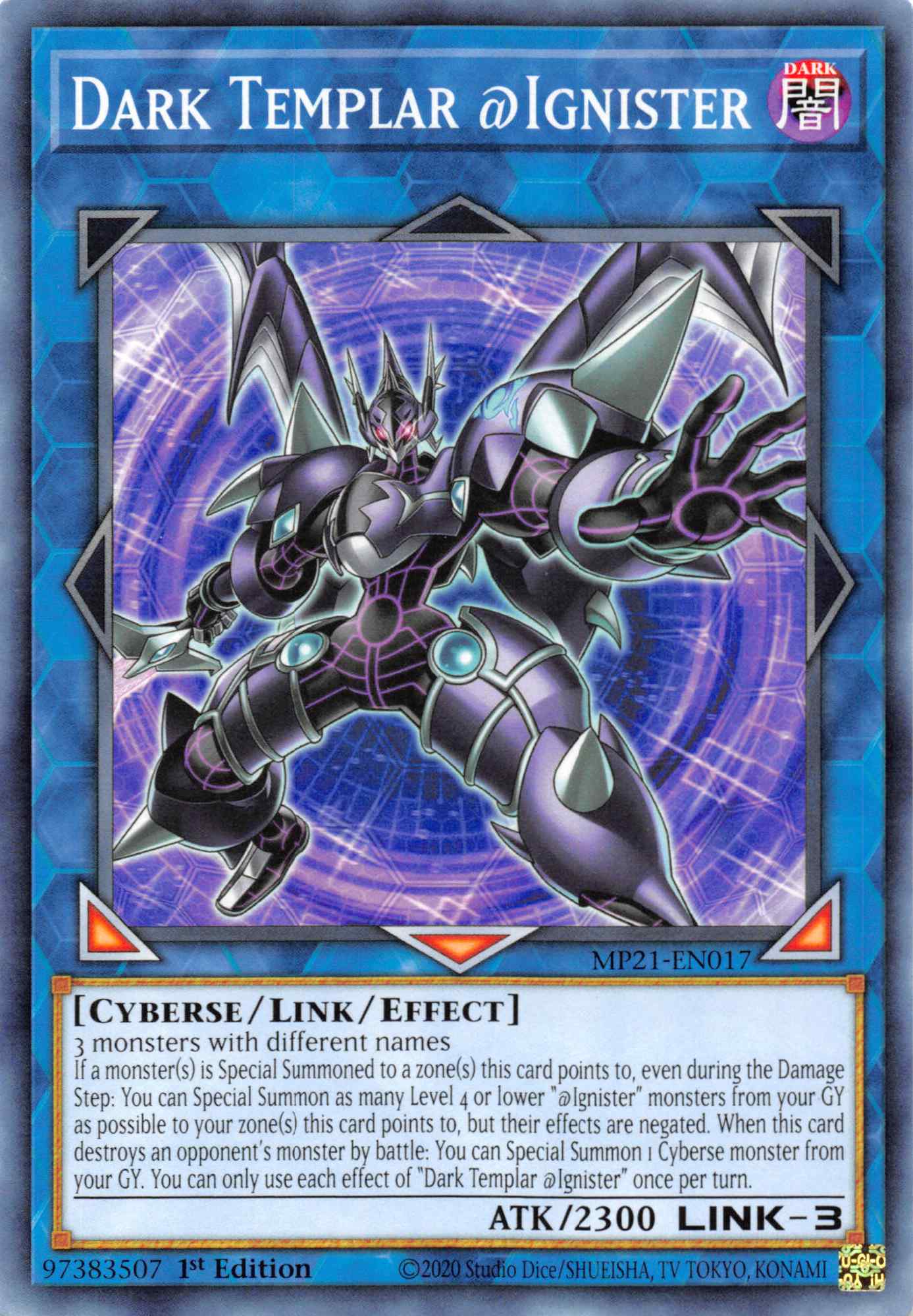 Dark Templar @Ignister [MP21-EN017] Common | Exor Games Bridgewater