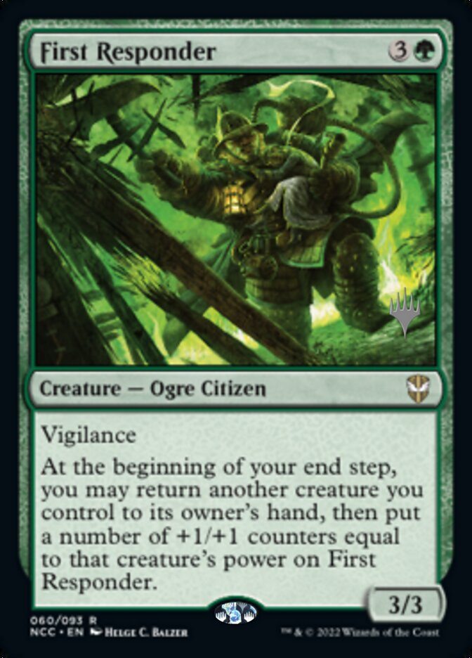First Responder (Promo Pack) [Streets of New Capenna Commander Promos] | Exor Games Bridgewater