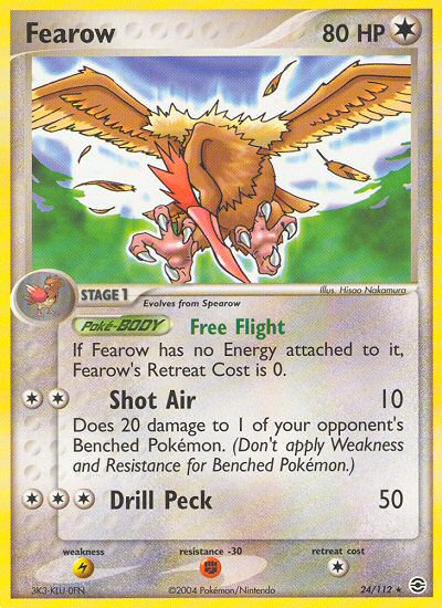 Fearow (24/112) [EX: FireRed & LeafGreen] | Exor Games Bridgewater