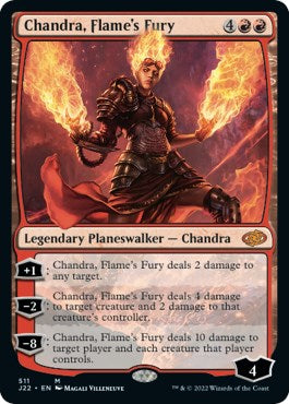 Chandra, Flame's Fury [Jumpstart 2022] | Exor Games Bridgewater