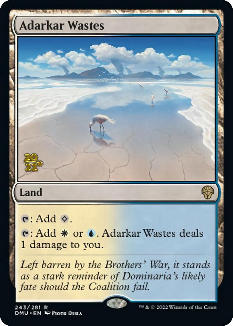 Adarkar Wastes [Dominaria United Prerelease Promos] | Exor Games Bridgewater