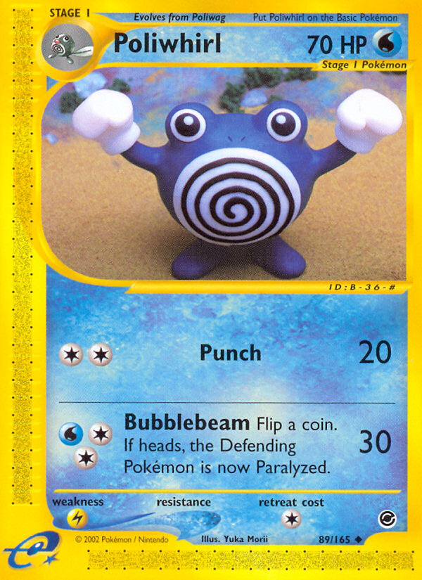 Poliwhirl (89/165) [Expedition: Base Set] | Exor Games Bridgewater