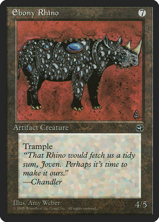 Ebony Rhino [Homelands] | Exor Games Bridgewater