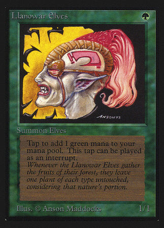 Llanowar Elves (IE) [Intl. Collectors’ Edition] | Exor Games Bridgewater