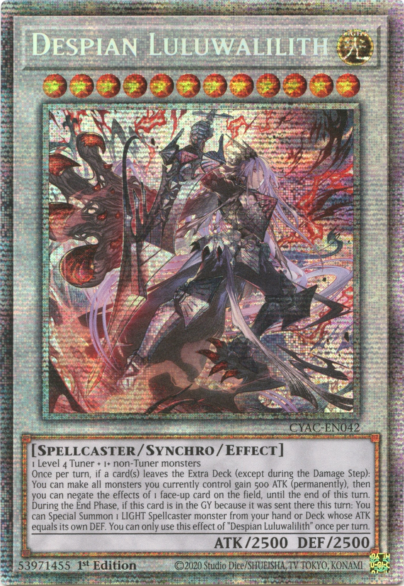 Despian Luluwalilith [CYAC-EN042] Starlight Rare | Exor Games Bridgewater