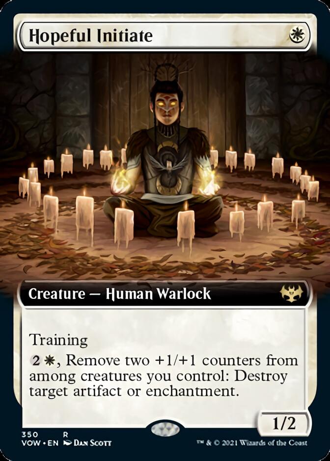 Hopeful Initiate (Extended) [Innistrad: Crimson Vow] | Exor Games Bridgewater