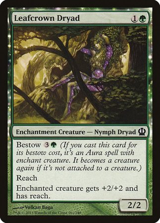 Leafcrown Dryad [Theros] | Exor Games Bridgewater