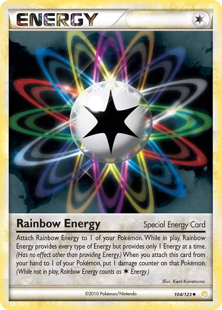 Rainbow Energy (104/123) [HeartGold & SoulSilver: Base Set] | Exor Games Bridgewater