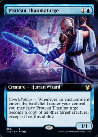 Protean Thaumaturge (Extended Art) [Theros Beyond Death] | Exor Games Bridgewater