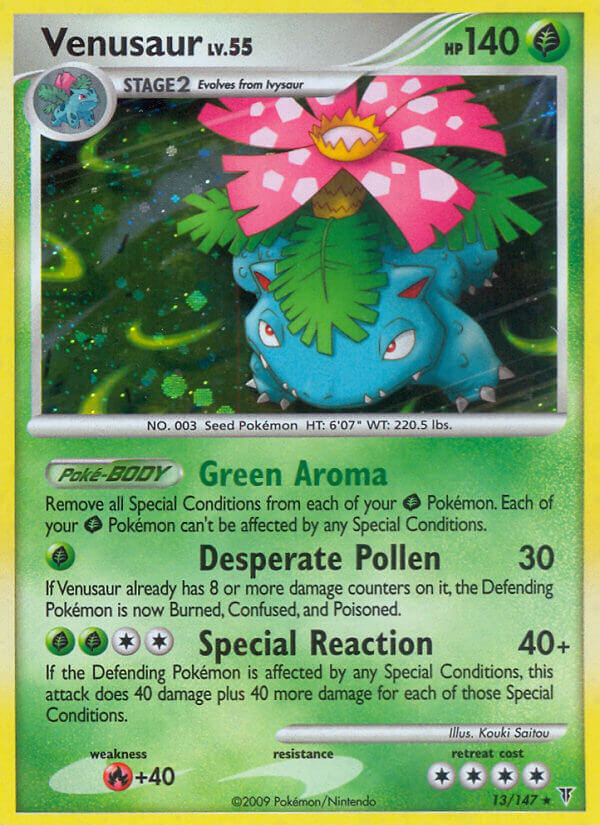 Venusaur (13/147) (Theme Deck Exclusive) [Platinum: Supreme Victors] | Exor Games Bridgewater